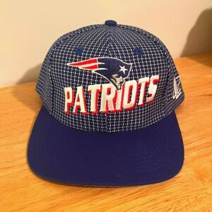 RARE Vintage New England Patriots Logo Athletic Proline Hat 80s 90s Pro New Era